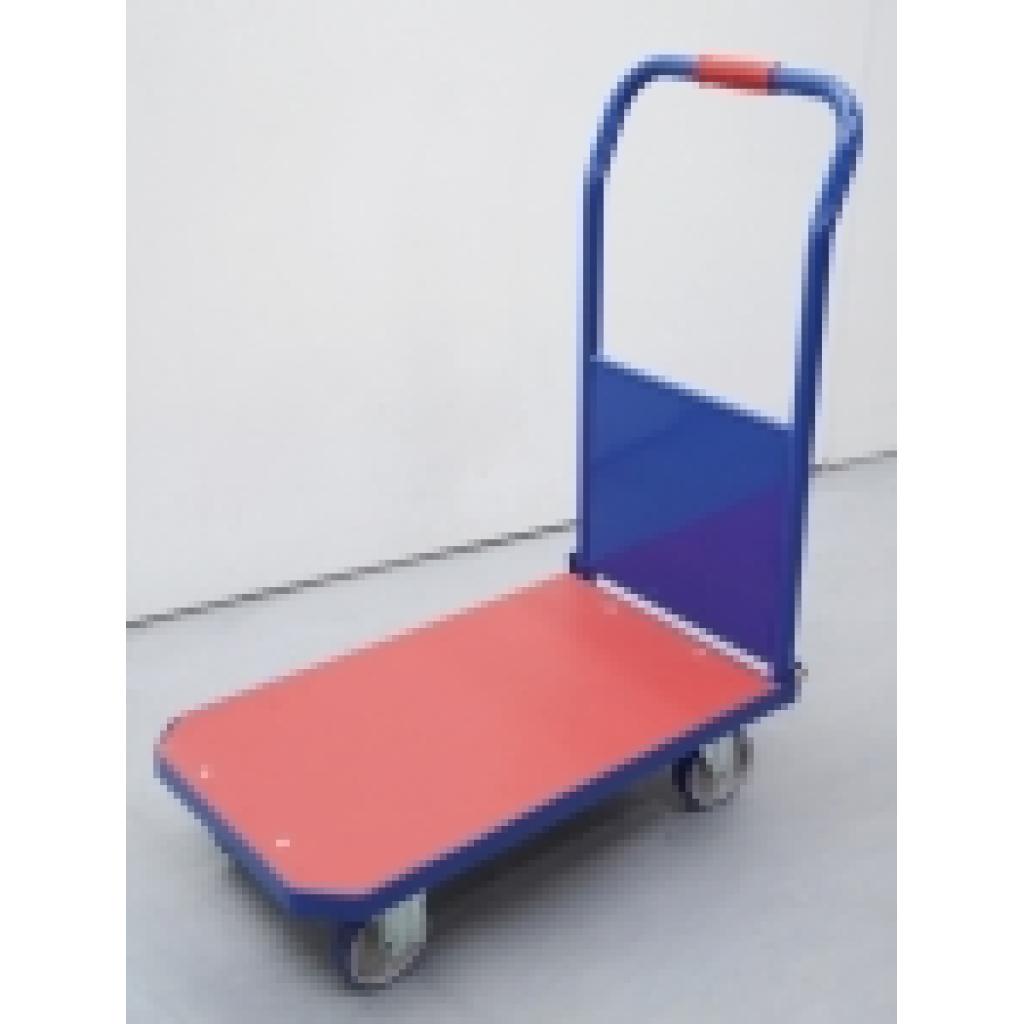 Plataforma abatible 750 x 450. Ruedas macizas