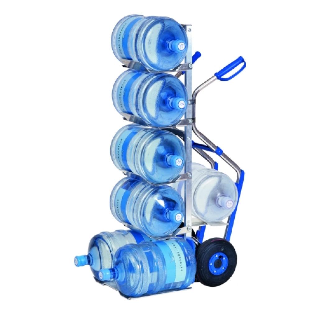 Carro de aluminio 7 bidones de agua