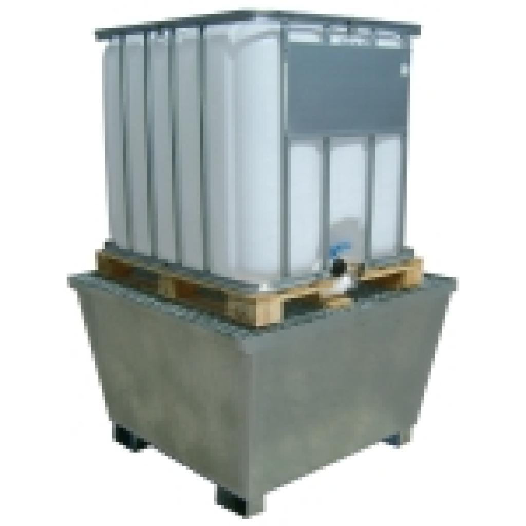 Cubeta galvanizada 1.000 l.