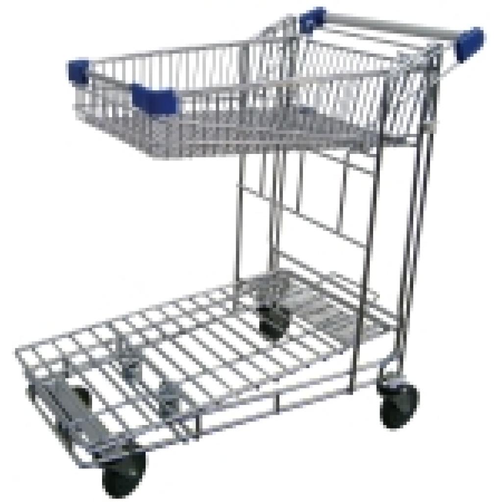 Plataforma encajable malla con cesta
