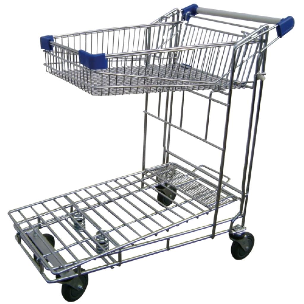 Plataforma encajable malla con cesta