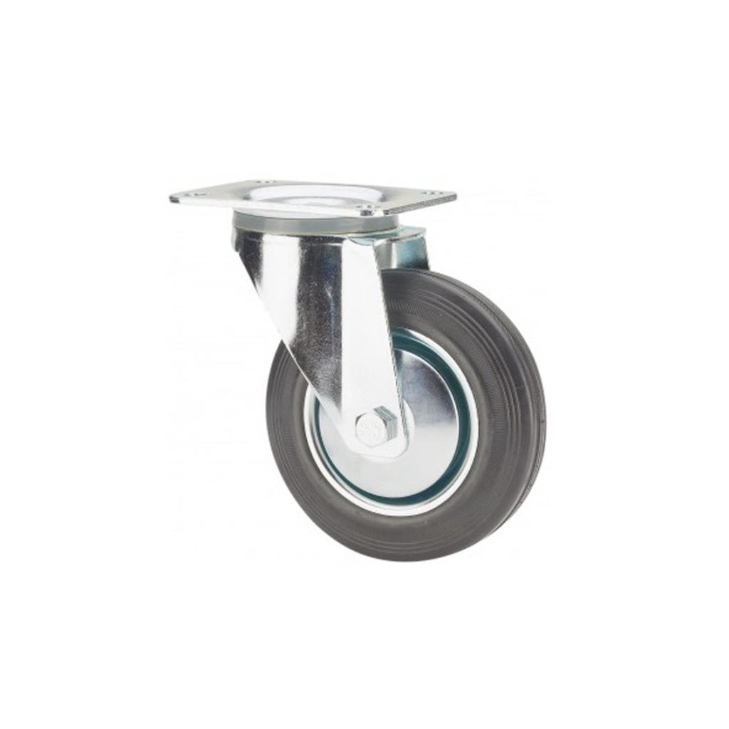 ALEX RUEDAS TW0028 GIRAT. 200MM GOMA 205 KG