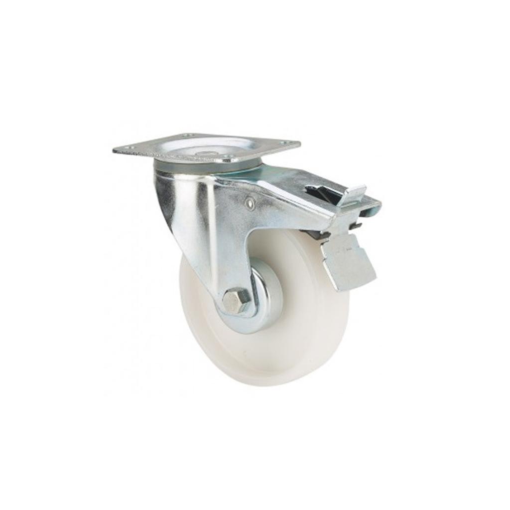 ALEX RUEDAS TW0053 GIRAT.FRENO 100MM NYLON 125 KG