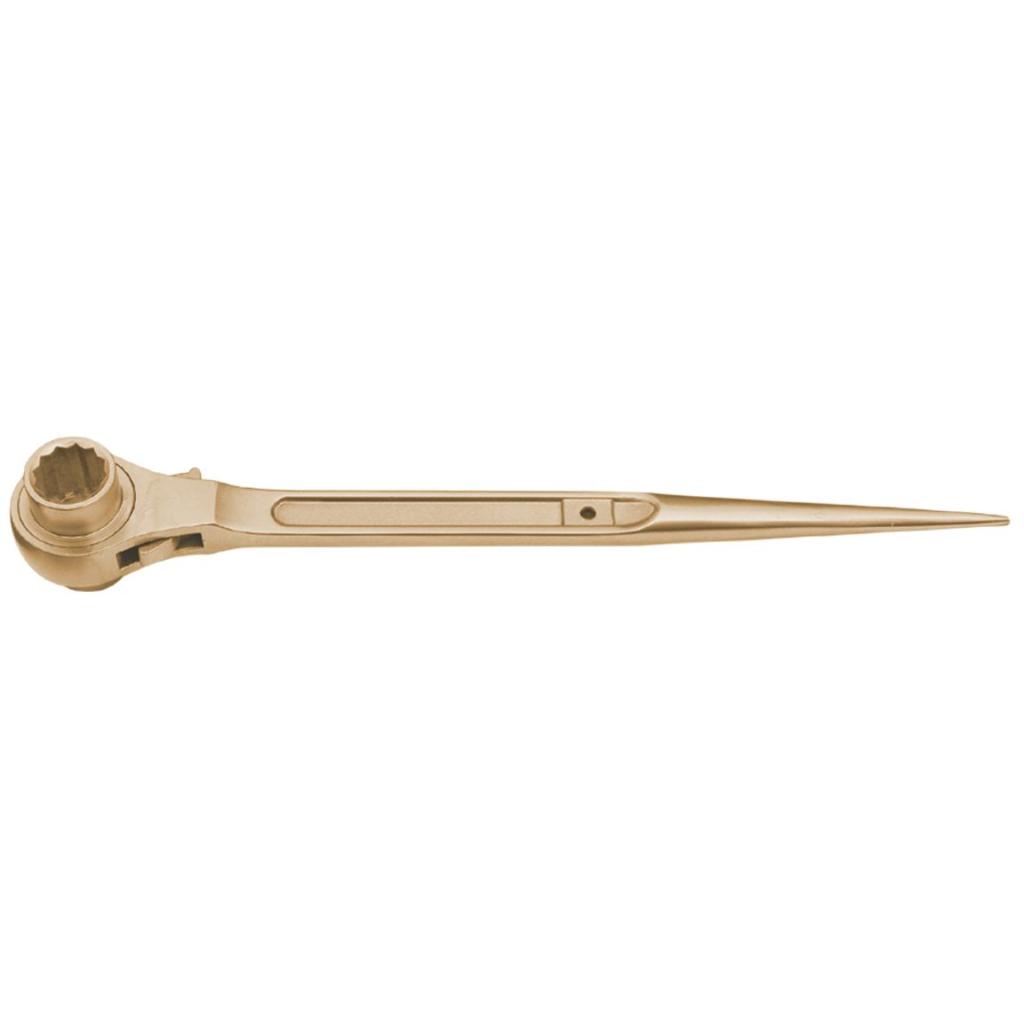 LLAVE CARRACA ANDAMIO 14x17 MM CU-BE