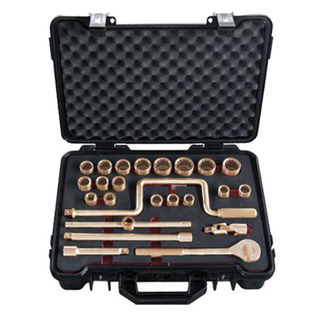 JUEGO LLAVES VASO 24 PIEZAS 1/2" CU-BE