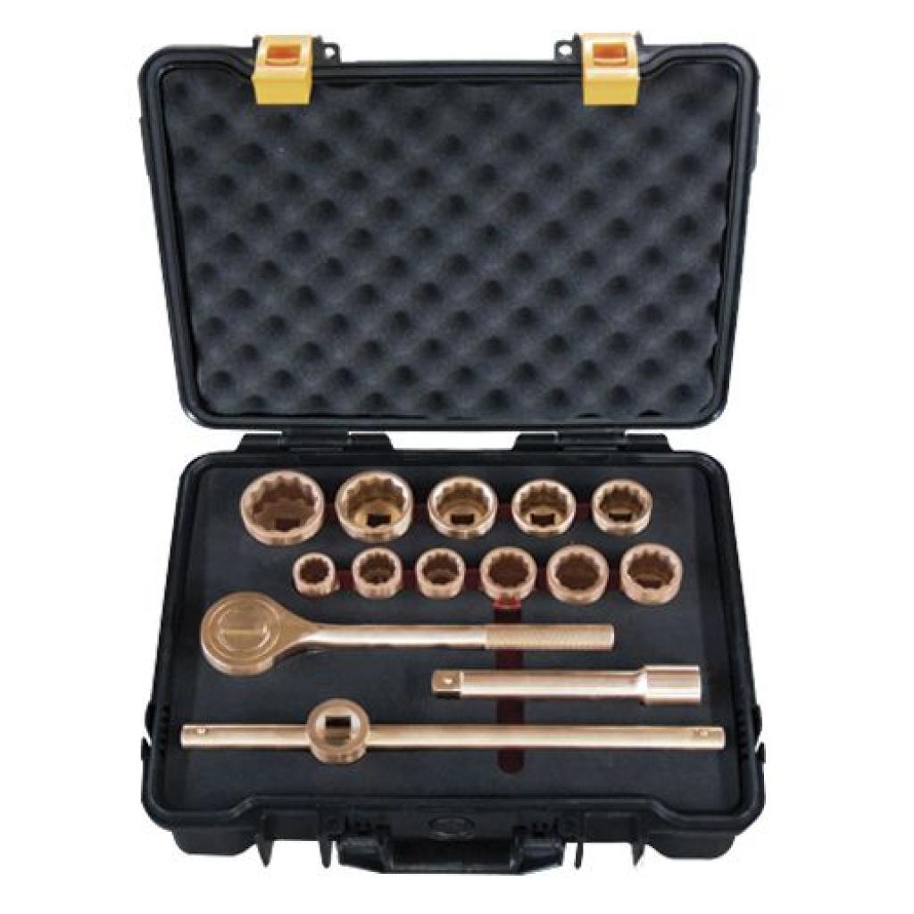 JUEGO LLAVES VASO 14 PIEZAS 3/4" CU-BE