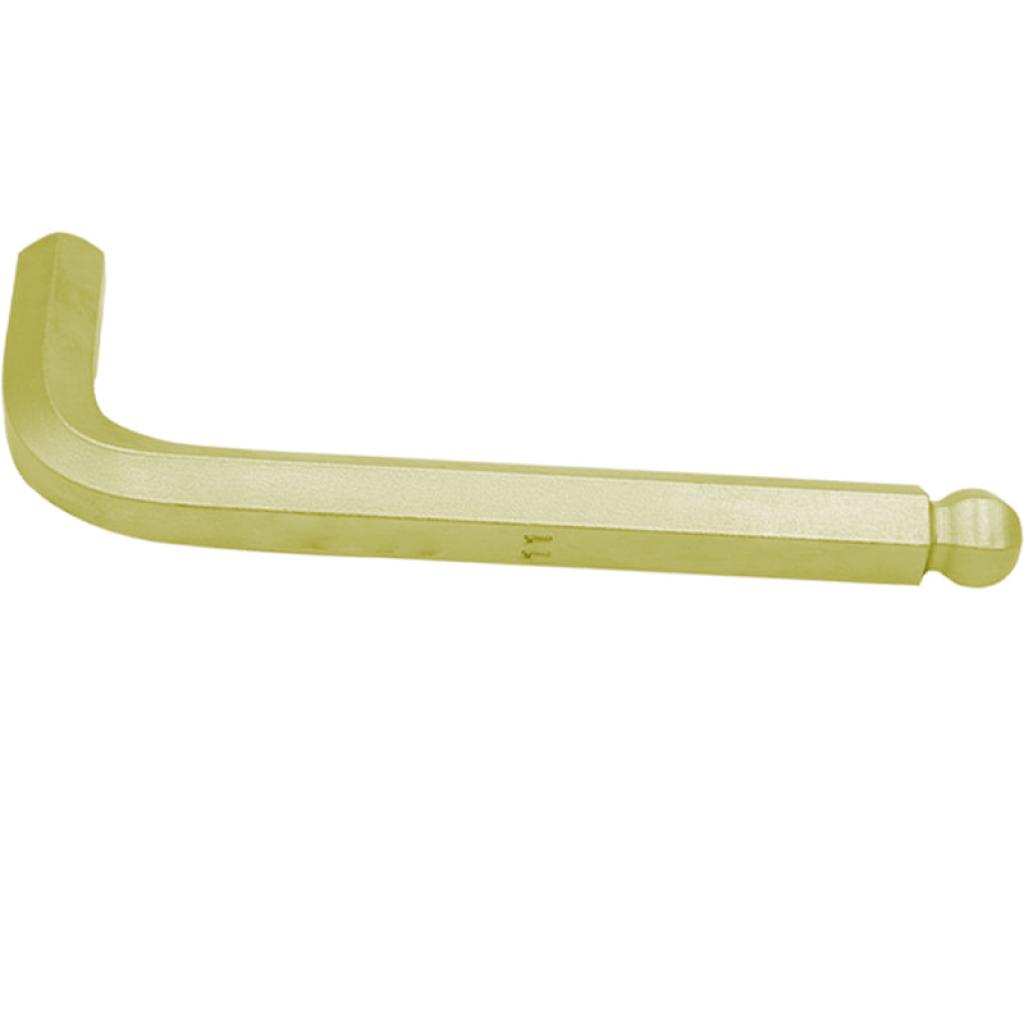 LLAVE ALLEN DE BOLA ACODADA 10 MM AL-BR