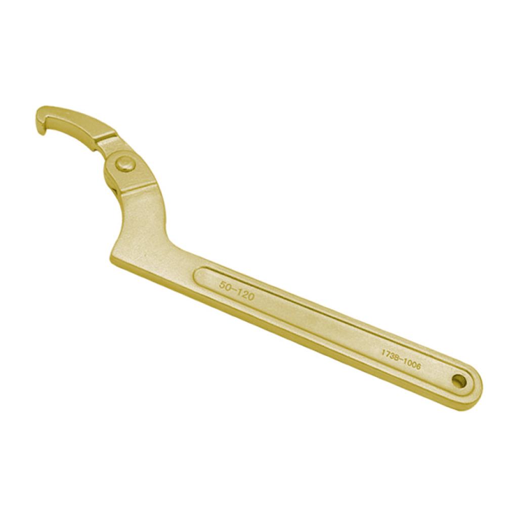 LLAVE GANCHO ARTICULAD 115-170 MM AL-BR