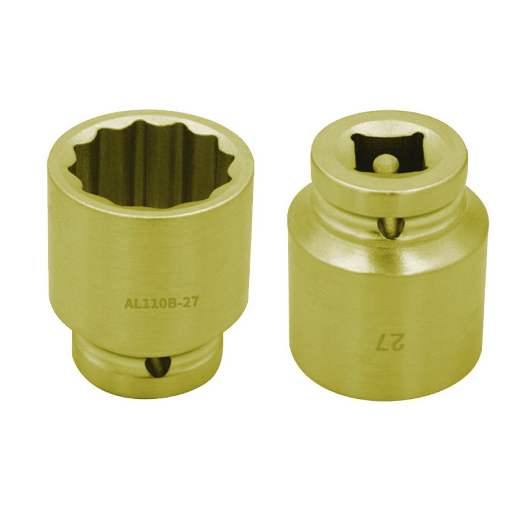 LLAVE DE VASO IMPACTO 1/2 10 MM AL-BR