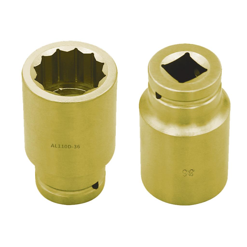 LLAVE VASO IMPACTO LARG 3/4 17MM AL-BR