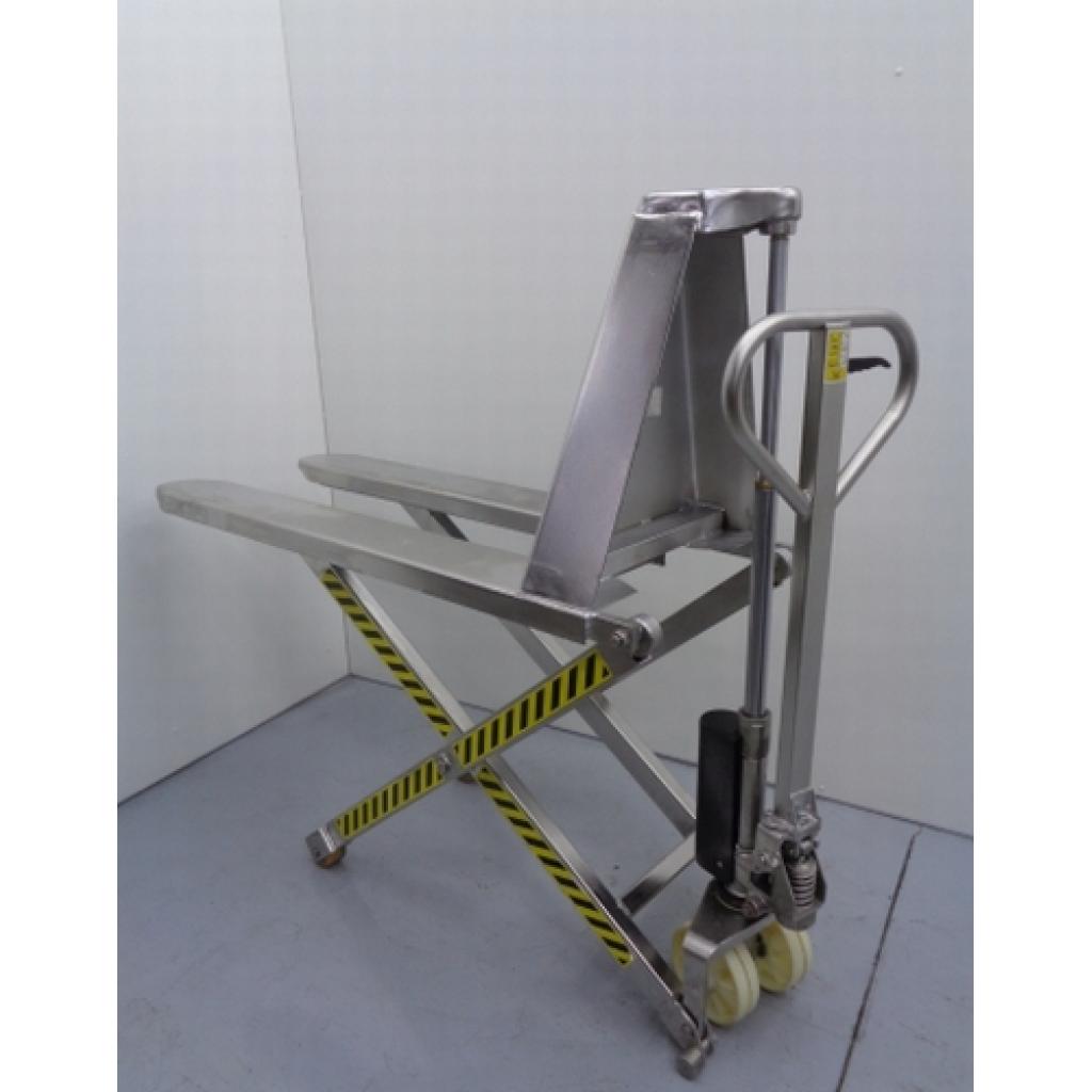 Transpaleta tijera Inoxidable 1.000 Kg.