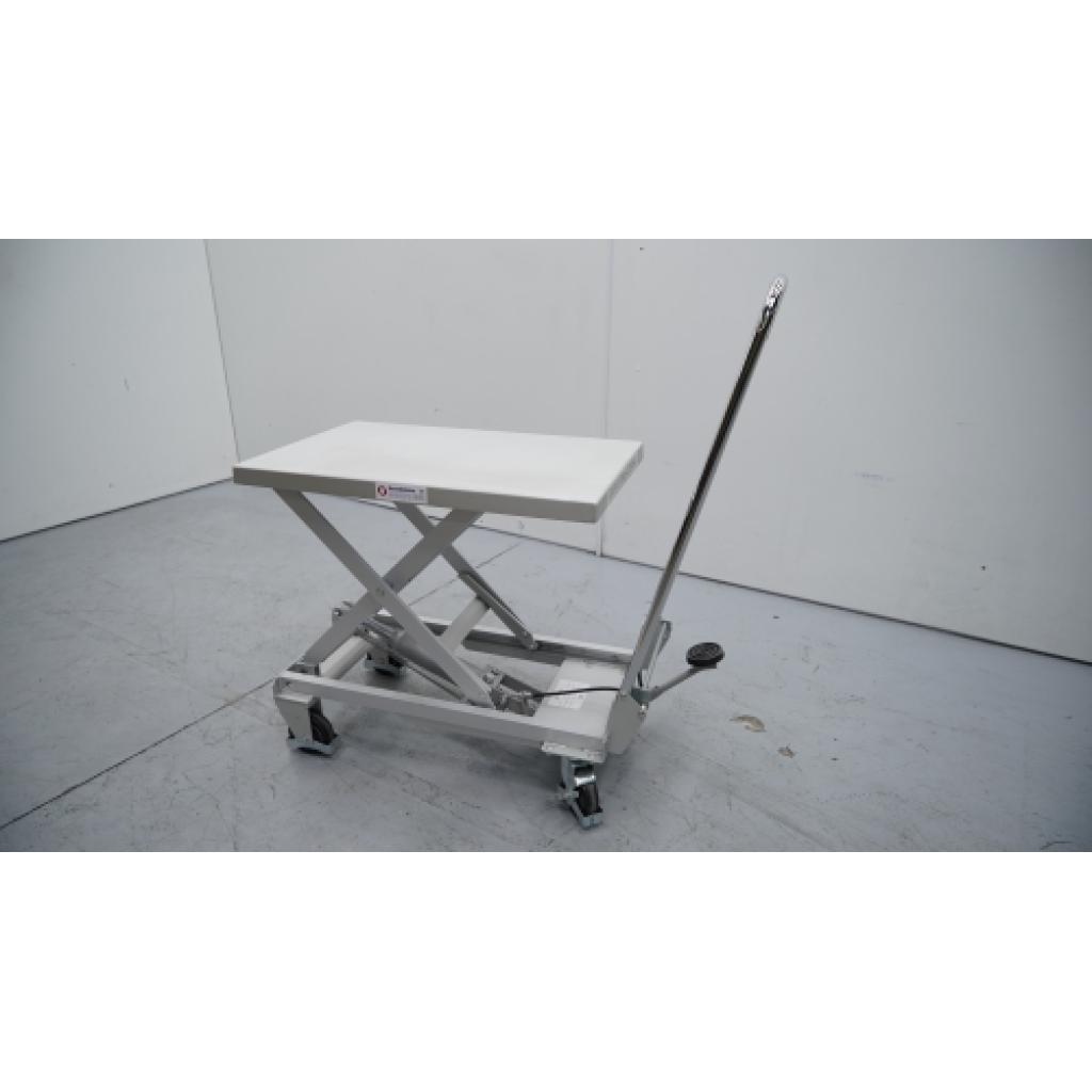 Mesa elevadora manual ALUMINIO 100 kg 3