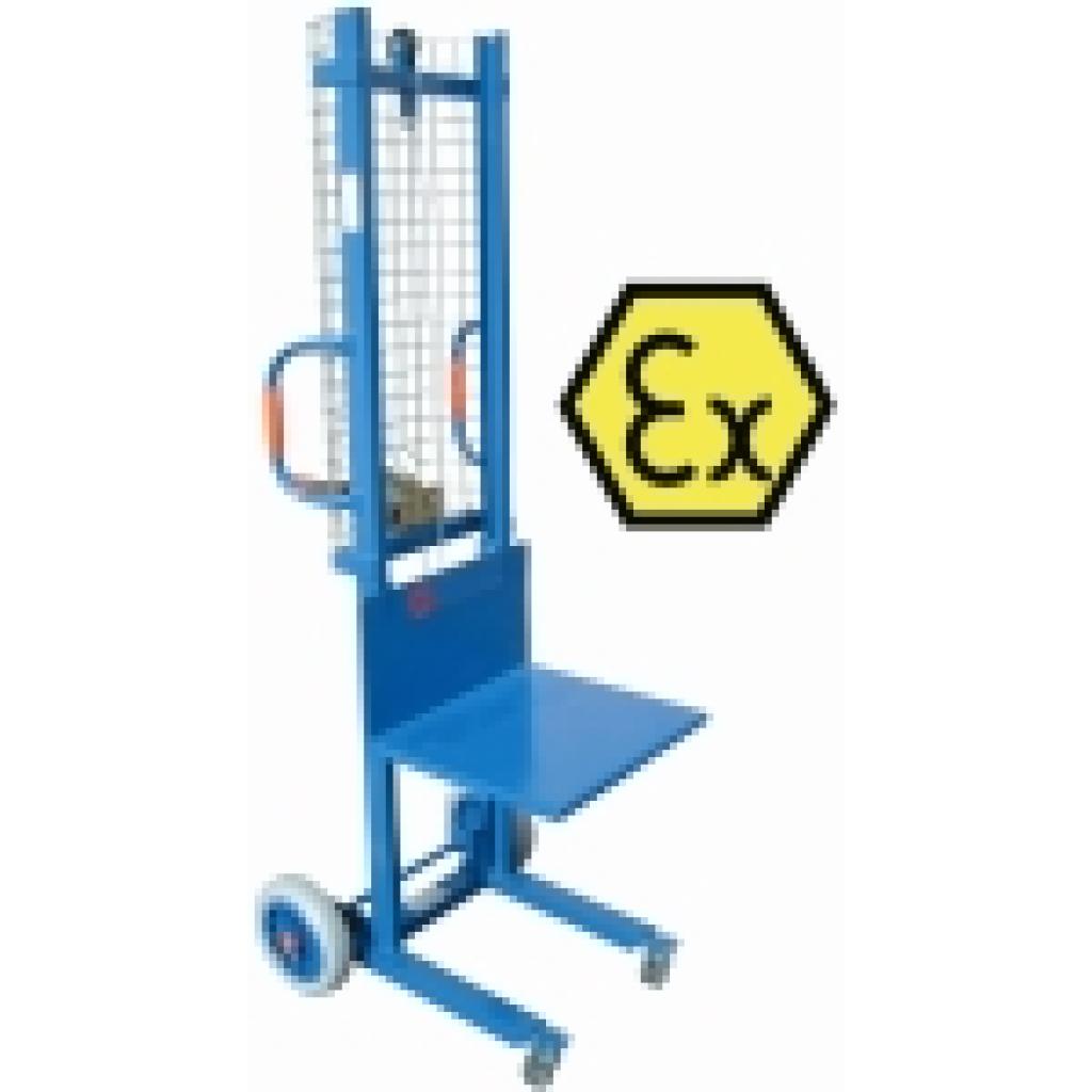 Apilador ATEX ligero 150 kg para Atmósferas Explosivas