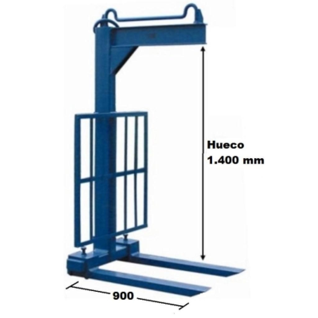 Portapalet uñas móviles 1.500 kg 3