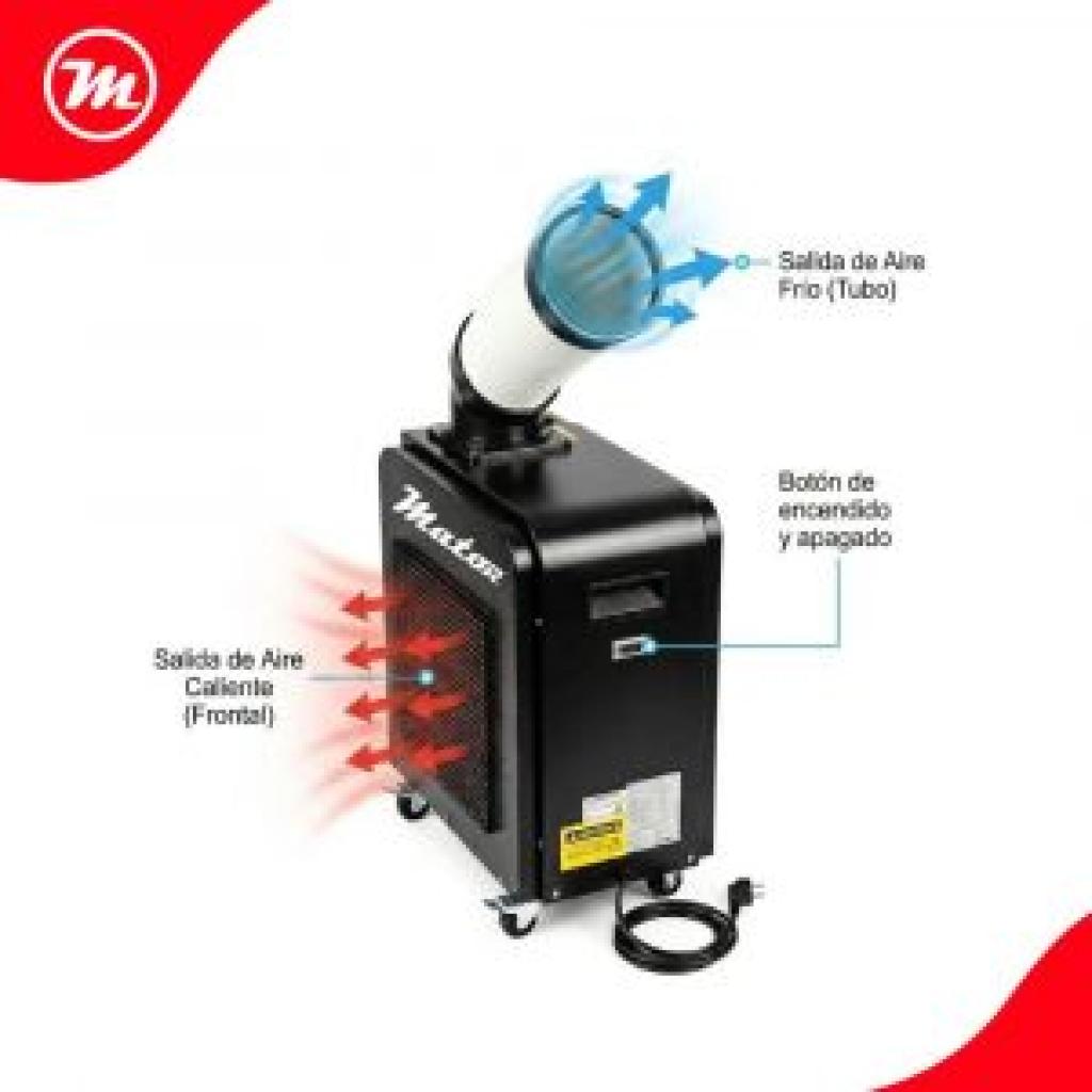 SPOT COOLER BGK-2000 – 2.000 W – Aire acondicionado portátil 5