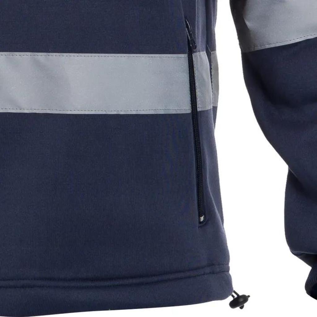 SUDADERA DE ALTA VISIBILIDAD COMBINADA CON CREMALLERA CHILL HV 8