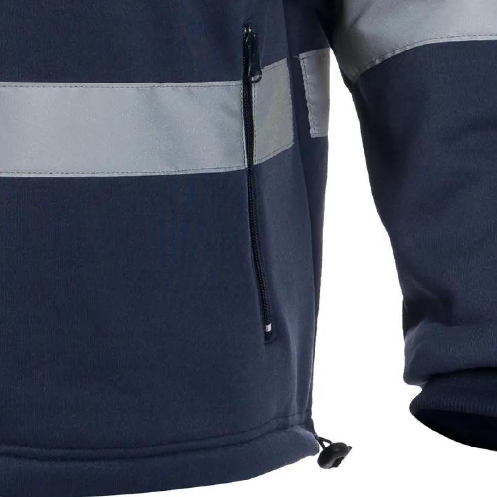 SUDADERA DE ALTA VISIBILIDAD COMBINADA CON CREMALLERA CHILL HV 3