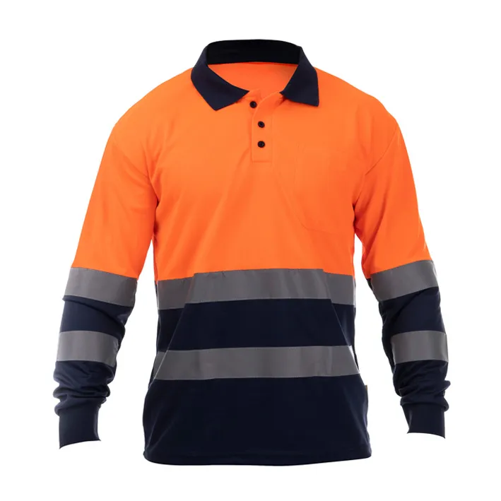 POLO DE MANGA LARGA DE ALTA VISIBILIDAD COMBINADO OCEAN HV POLO LS 8