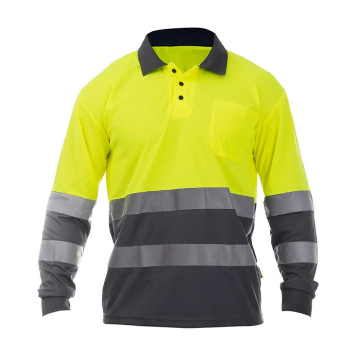 POLO DE MANGA LARGA DE ALTA VISIBILIDAD COMBINADO OCEAN HV POLO LS 13