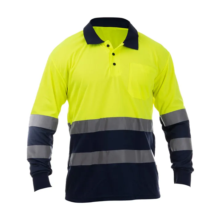 POLO DE MANGA LARGA DE ALTA VISIBILIDAD COMBINADO OCEAN HV POLO LS