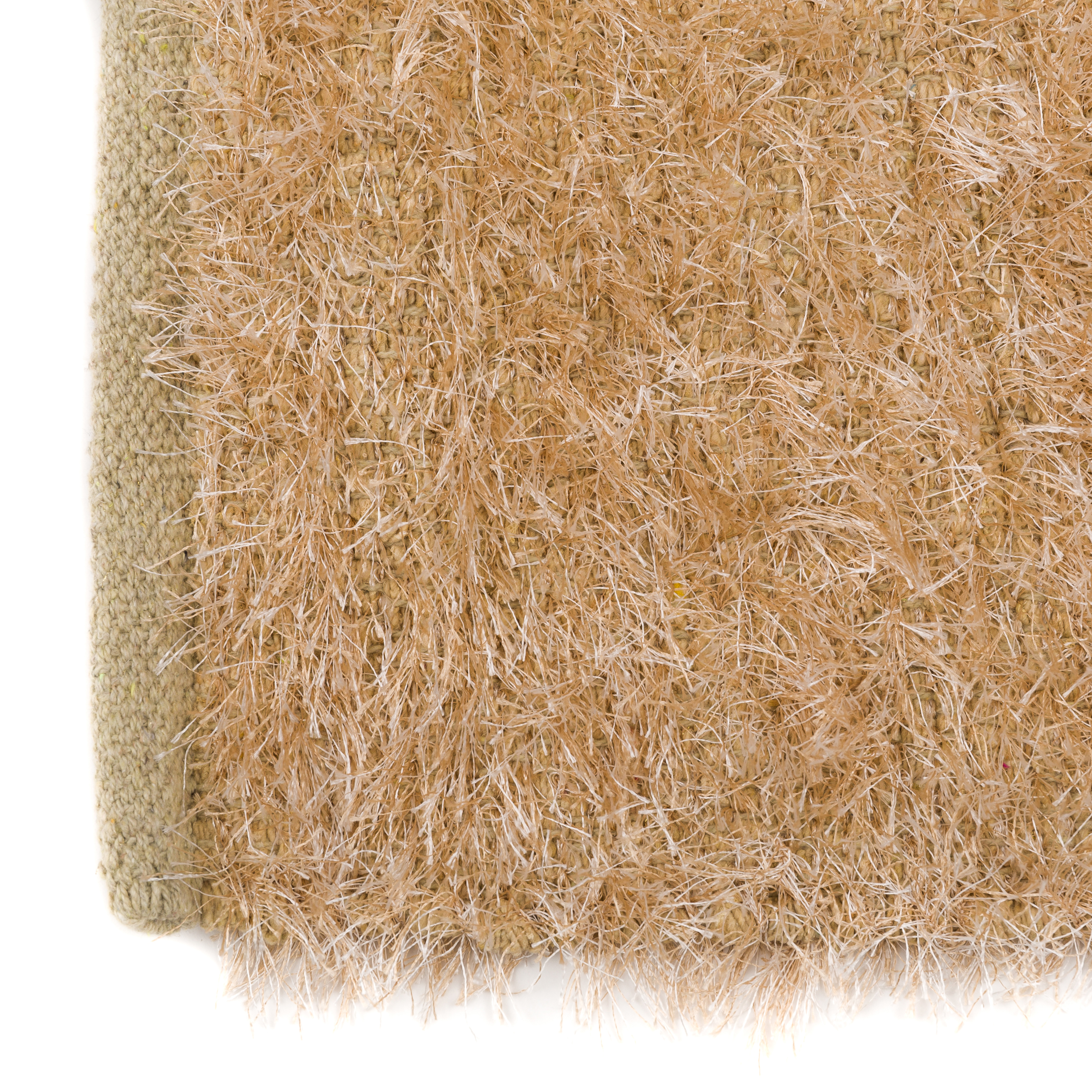 ALFOMBRA SHAGGY POLIALGODÃ Â N BEIGE 50 X 80  2