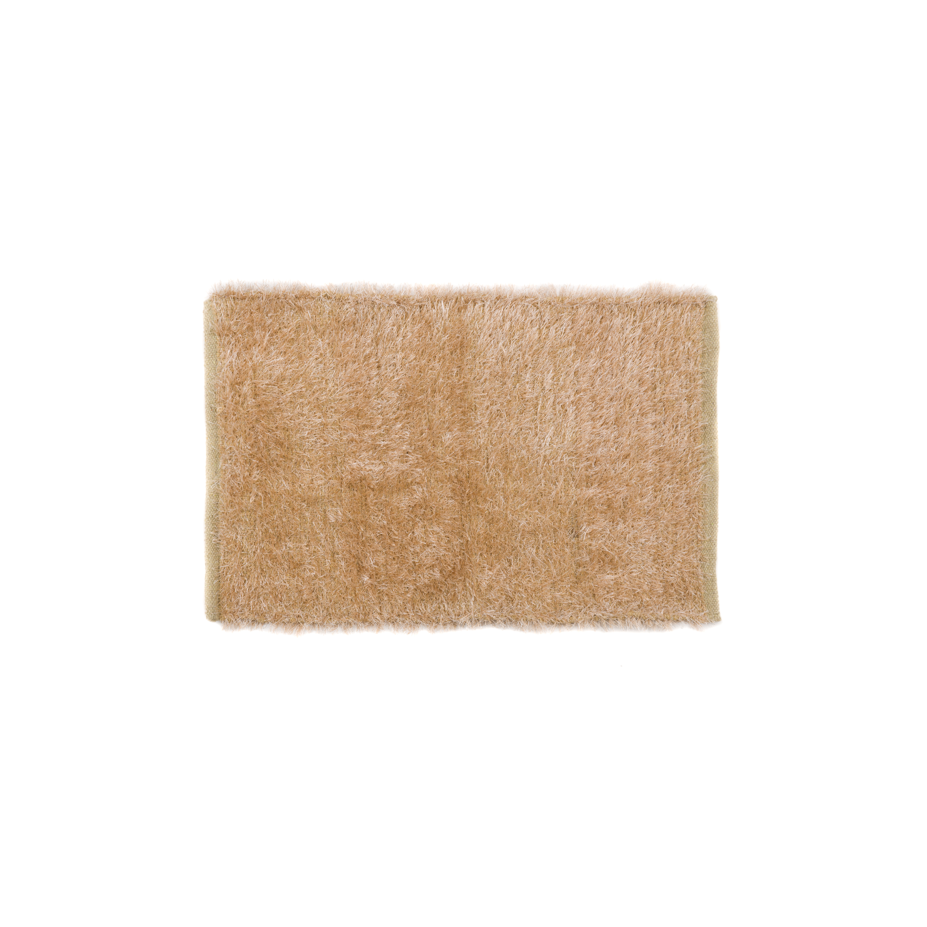 ALFOMBRA SHAGGY POLIALGODÃ Â N BEIGE 50 X 80 