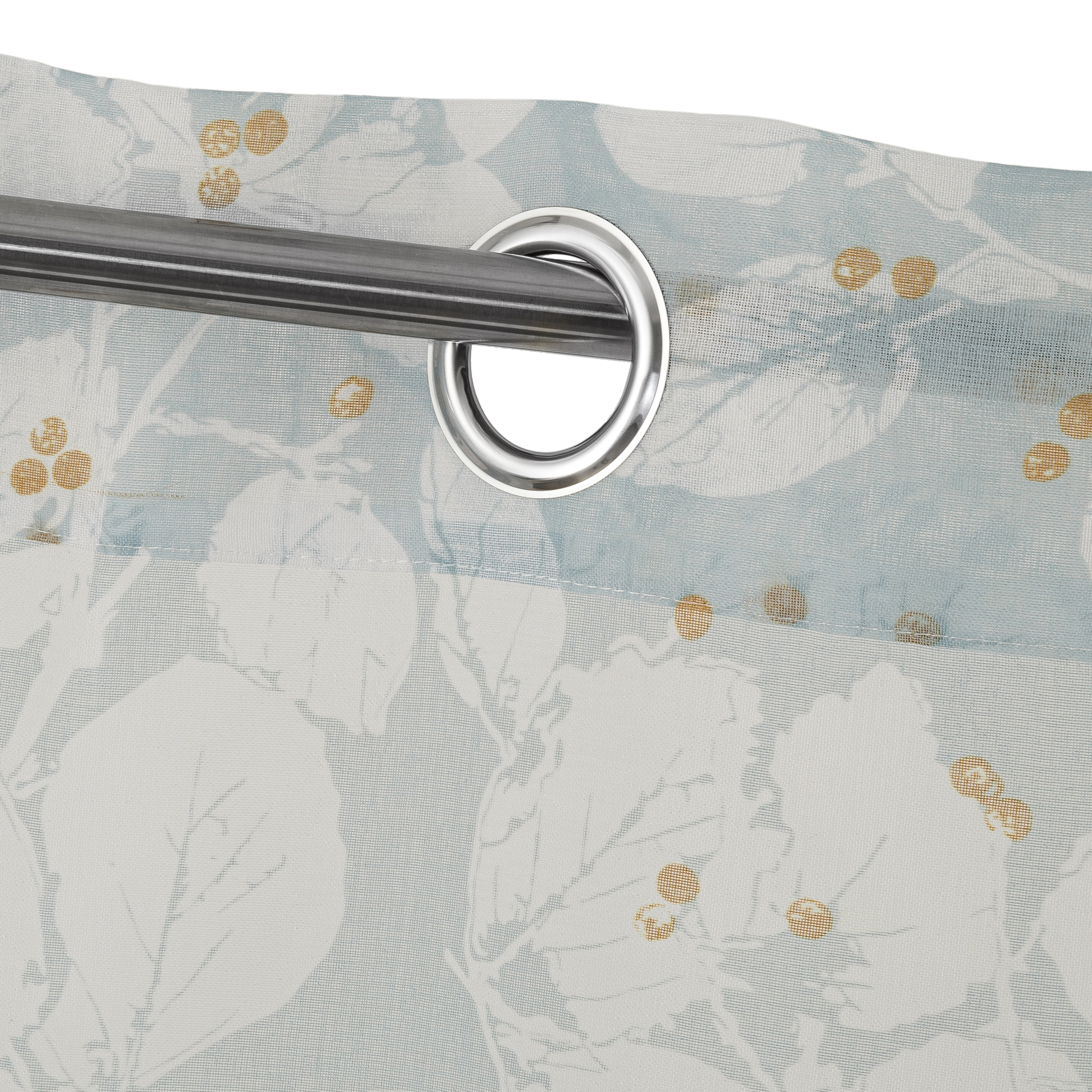 VISILLO DOLLY IMPRESO AROMO AZUL 140X260CM 3