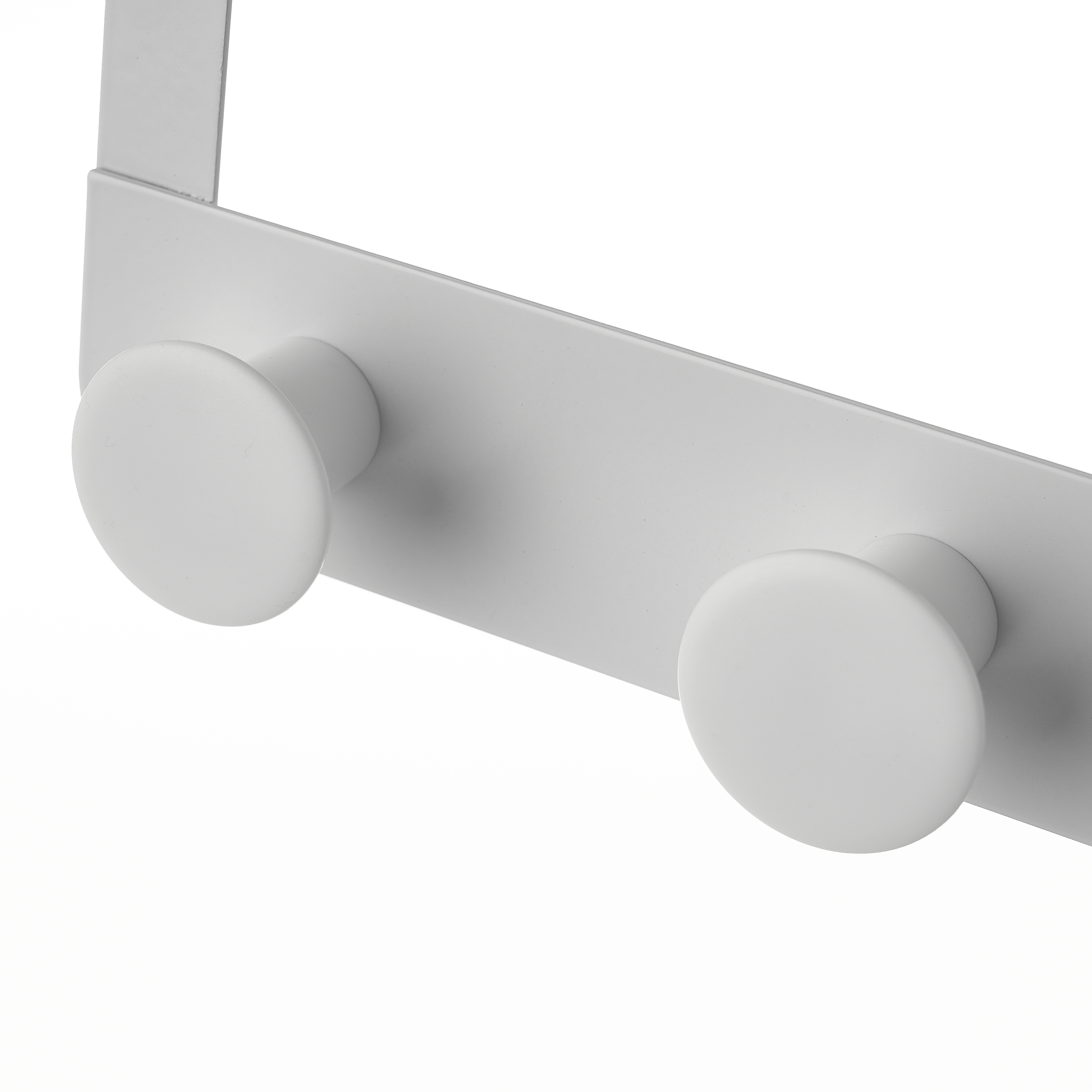 PERCHA 3 GANCHOS METAL-ABS BLANCO 30 X 8,50 X 20 C 3