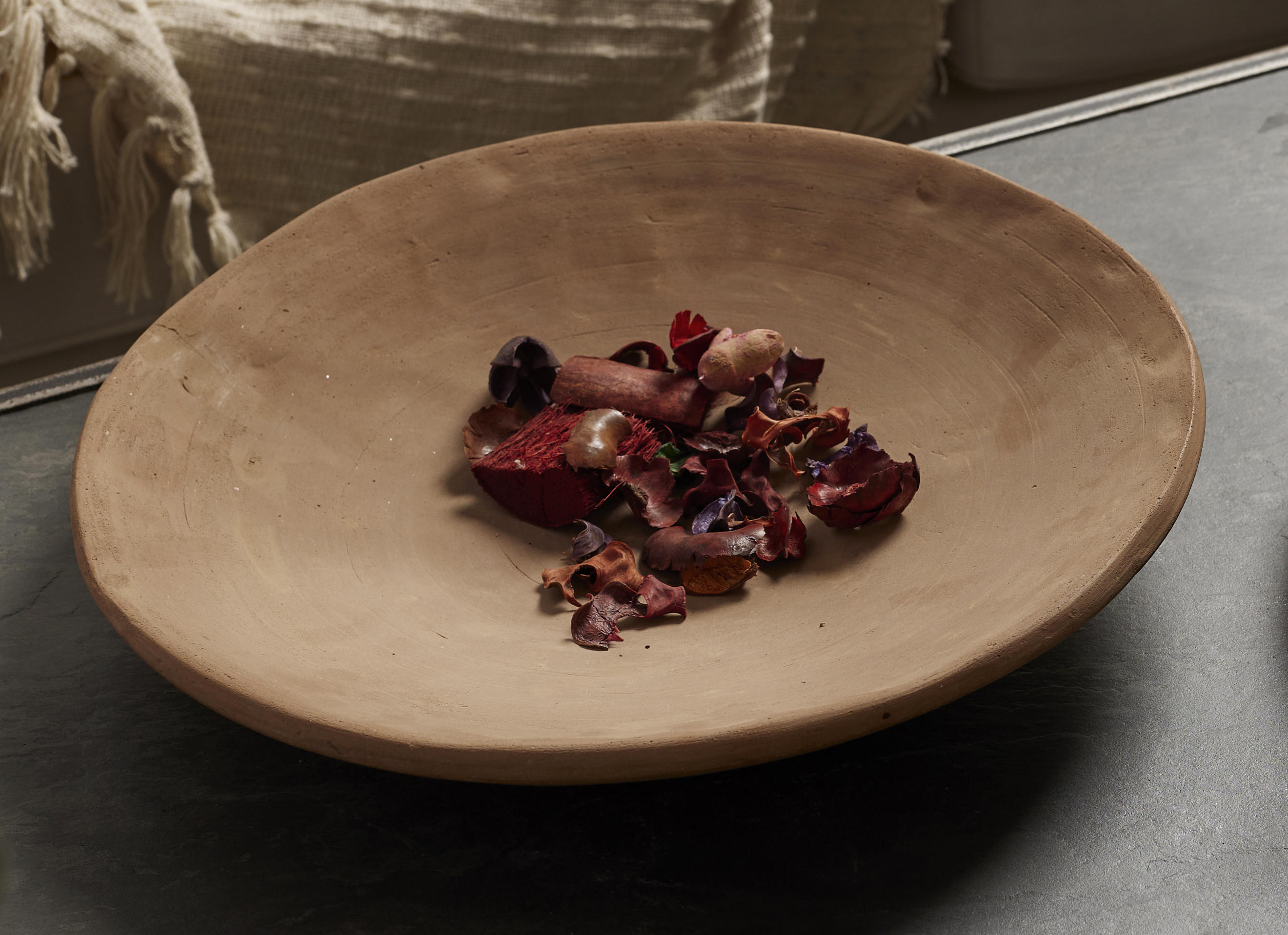 PLATO TERRACOTA NATURAL 36D CMS