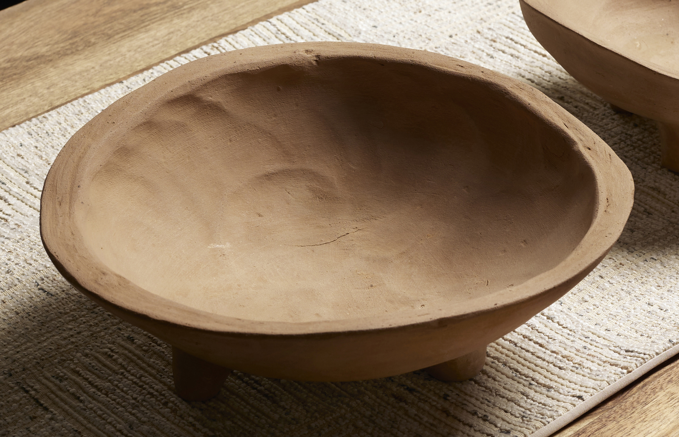 BOL TERRACOTA NATURAL C/PATAS 23 CMS