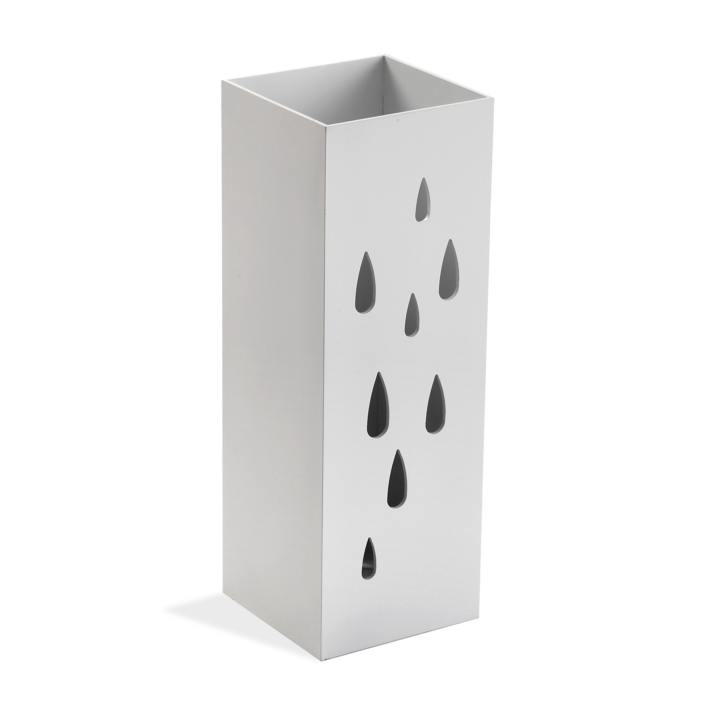 PARAGUERO BLANCO DROPS 16.8X16.8X48CM