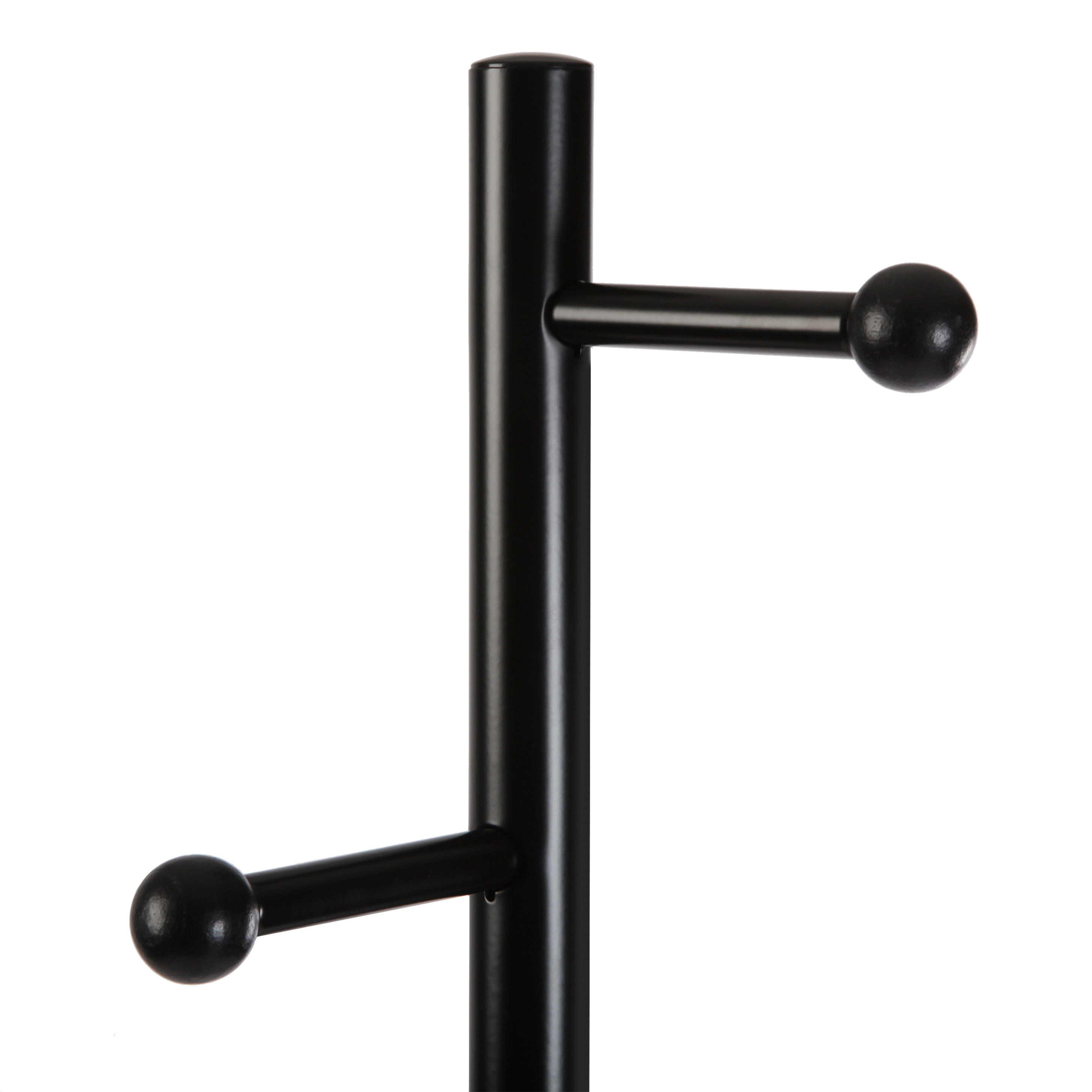 PERCHERO NEGRO MALAI 28X28X170CM 3