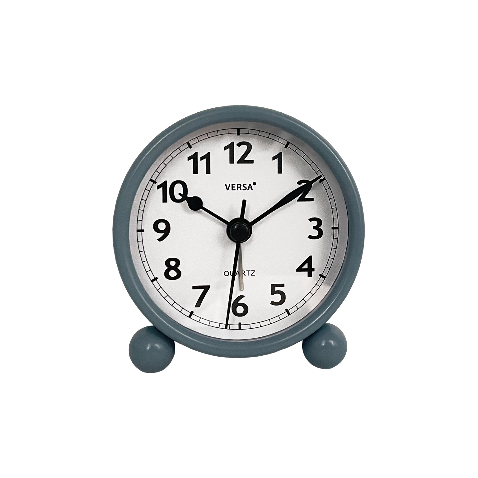 RELOJ DE MESA DESPERTADOR LUMO AZUL 7,8X4X8,4CM