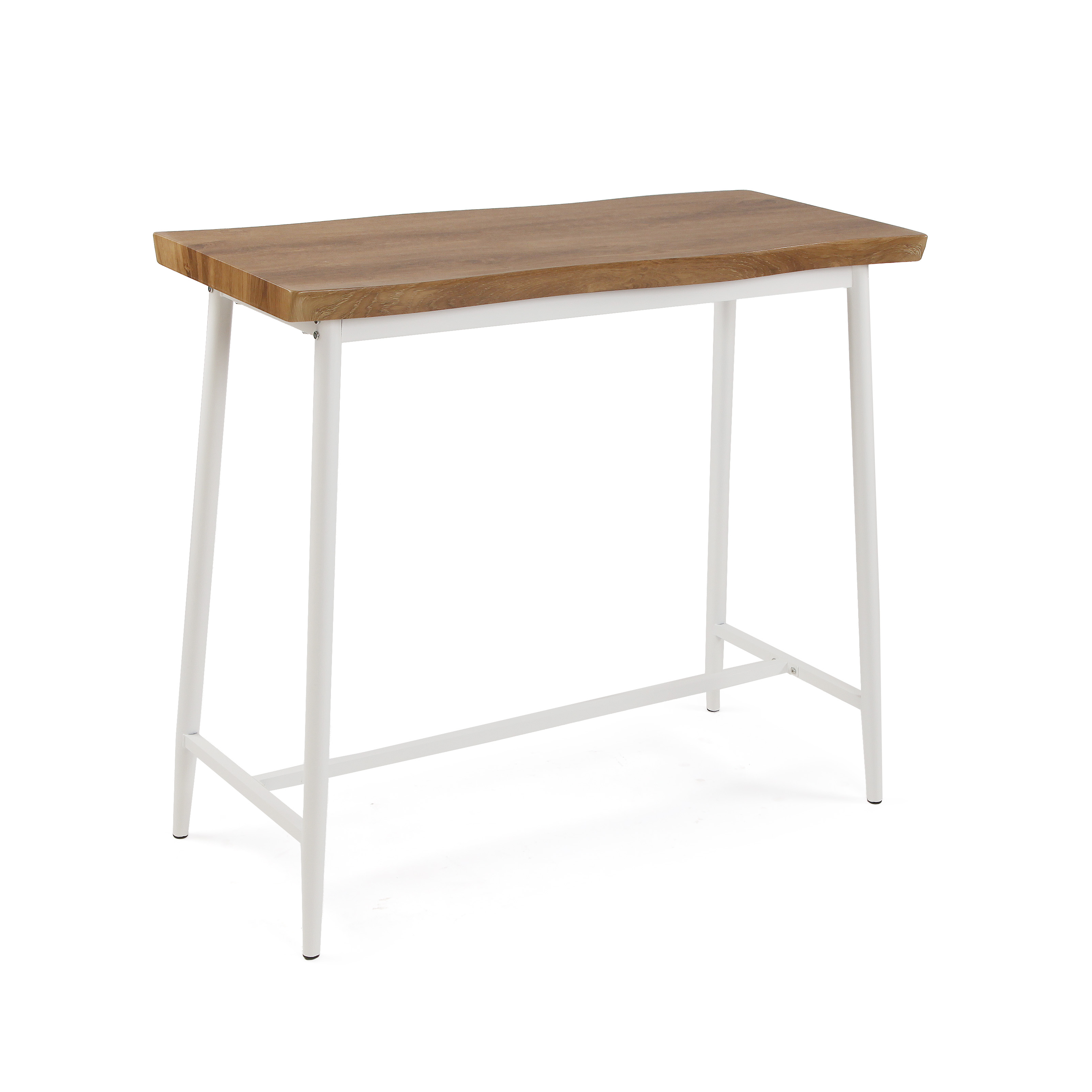 JUEGO MESA Y 2 TABURETES LIZZY BLANCO 100x45x90CM