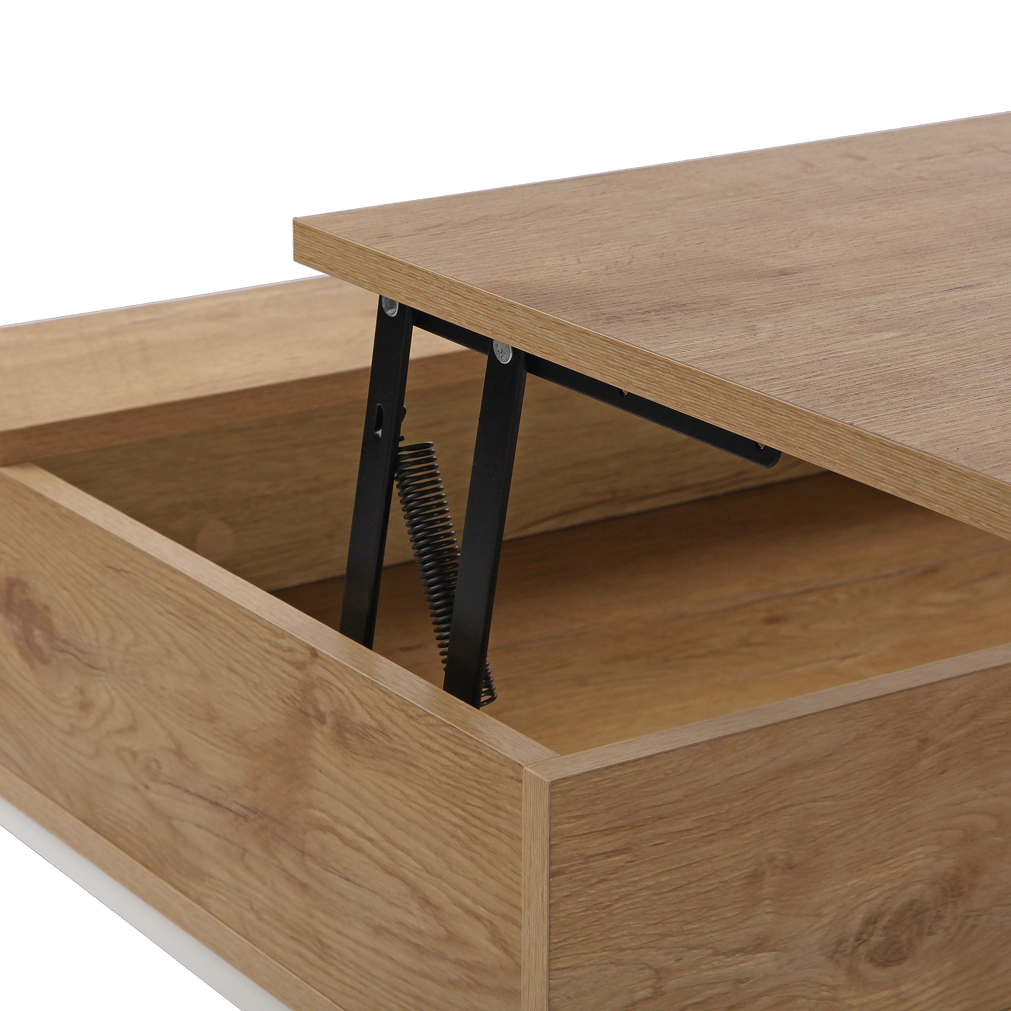 MESA DE CENTRO ELEVABLE CLARITA 100x55x40CM 7