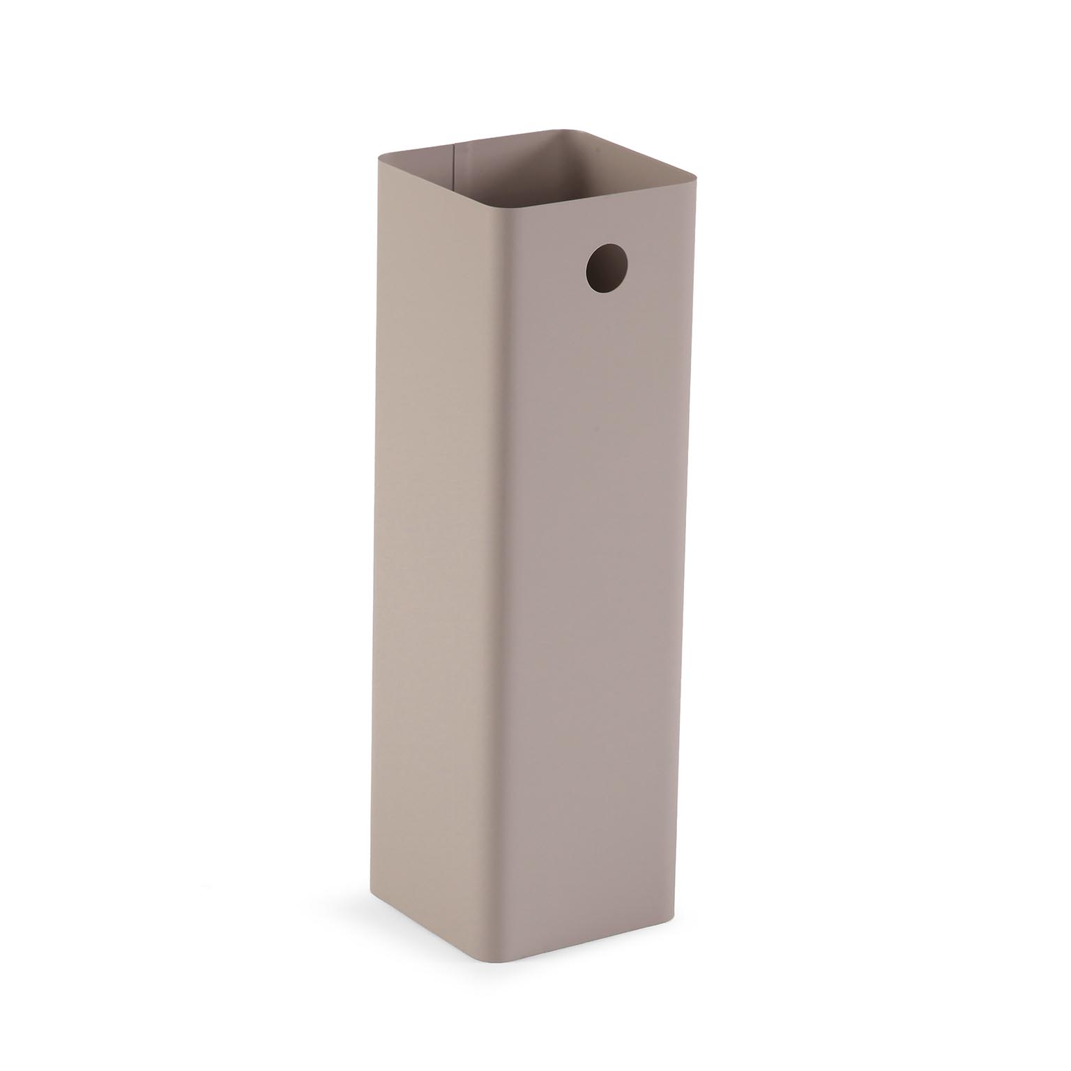 PARAGUERO MATE BEIGE 15X15X48CM