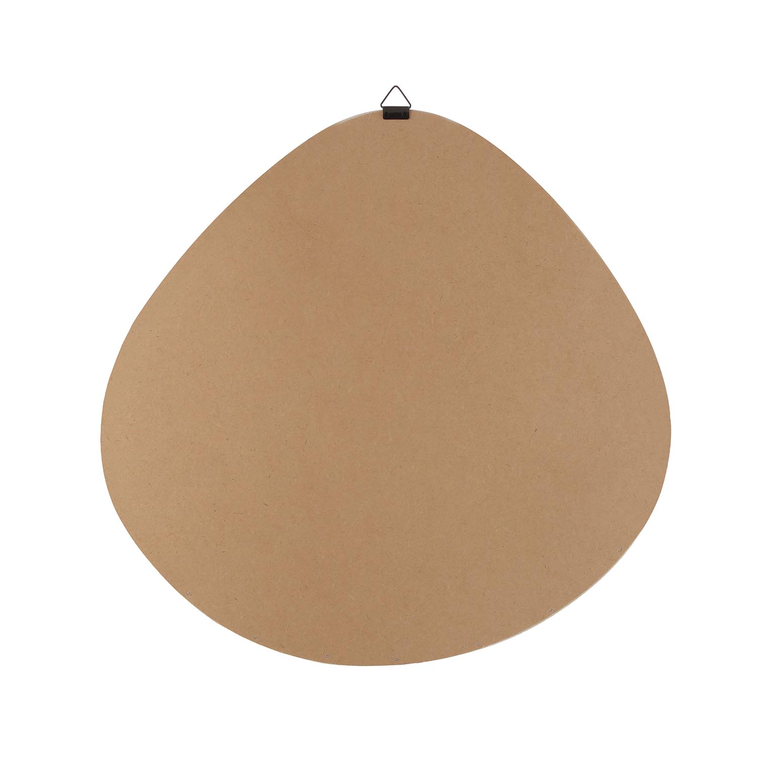 ESPEJO DE PARED MARRÓN CLARO 52CM 4