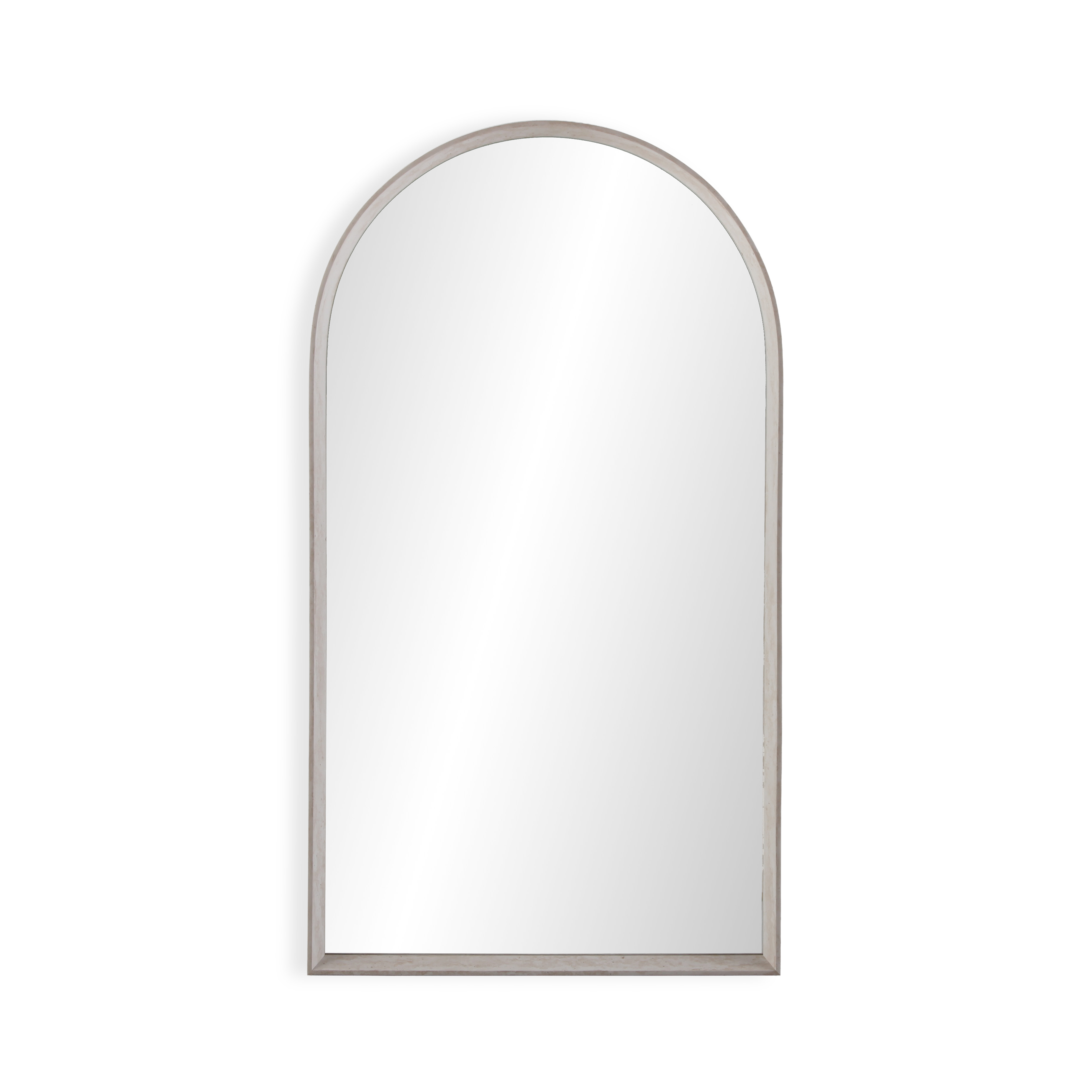 ESPEJO DE PARED BEIGE 50,5X3X92CM