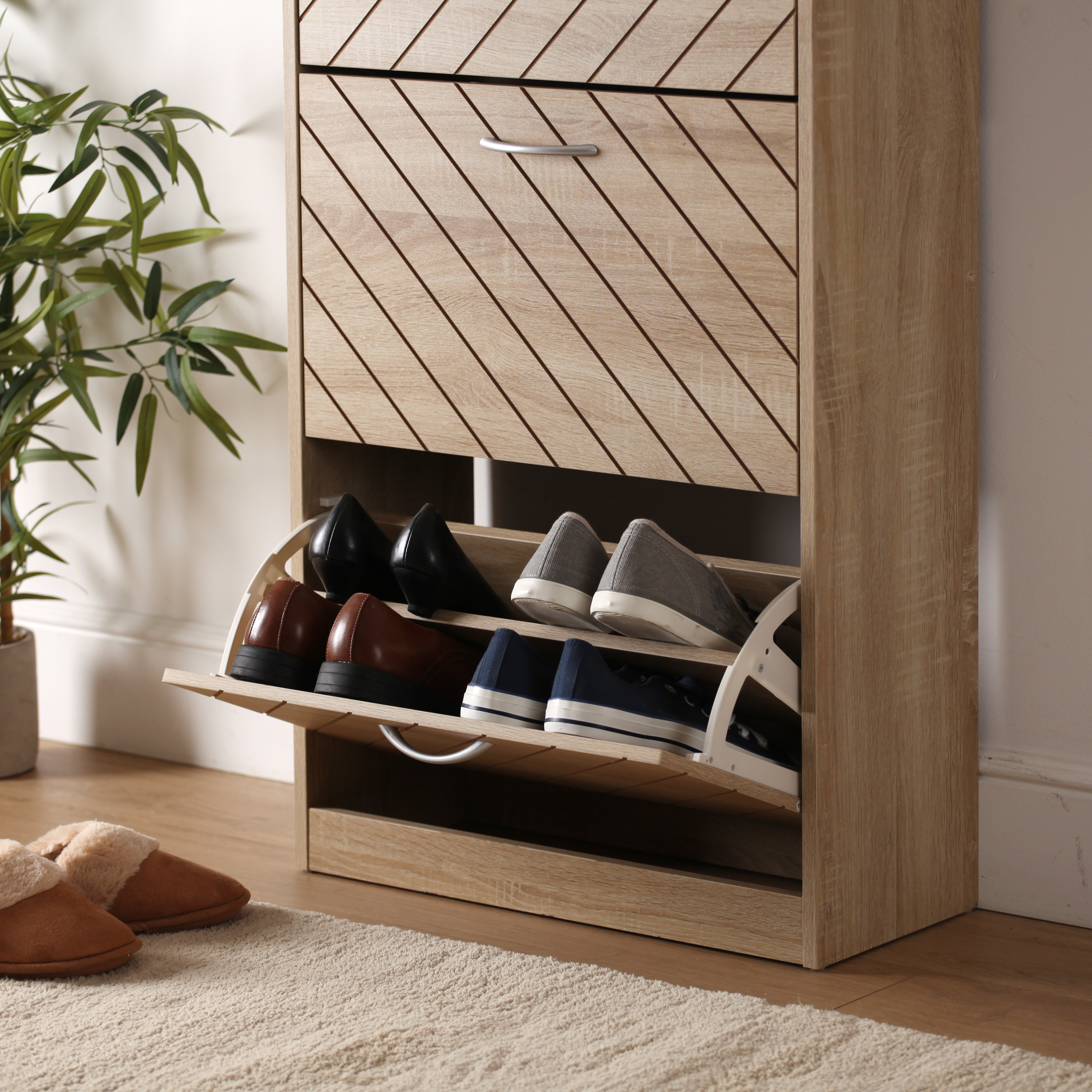 ZAPATERO 3 CAJONES NIALL CLARO 57x24x107cm 2