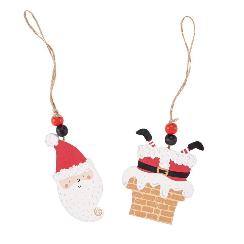 COLGANTE PAPA NOEL 10CM