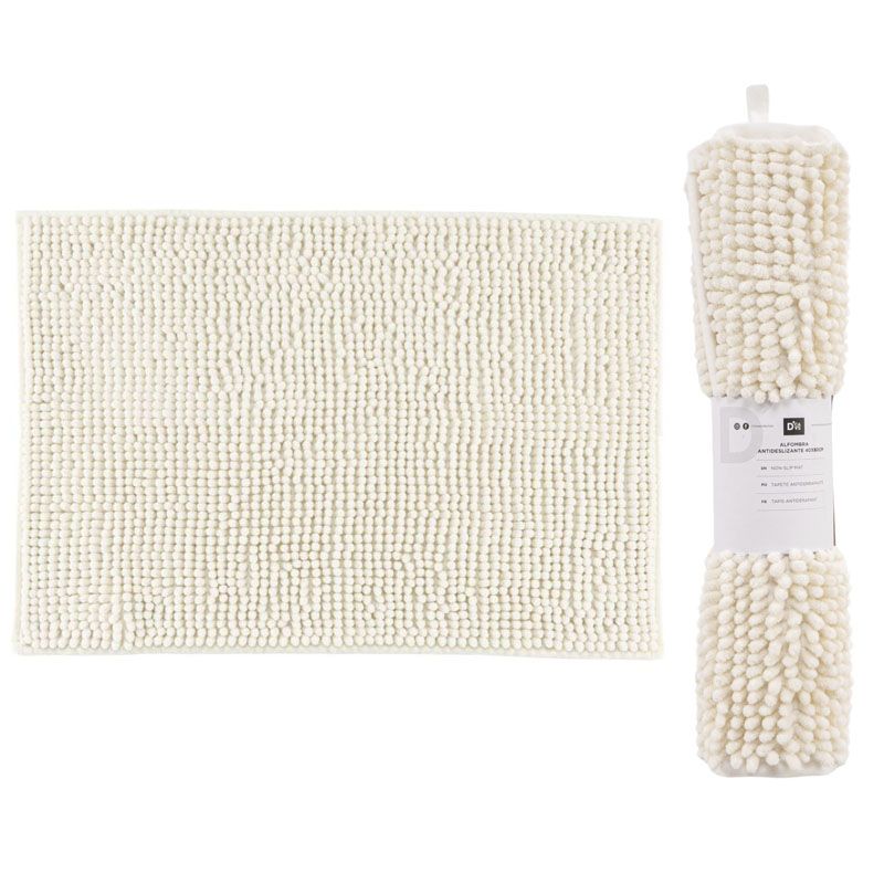 ALFOMBRA 40X60 ANTIDESLIZANTE NATURAL