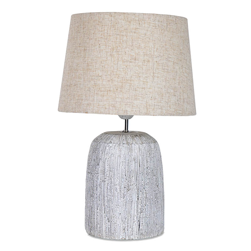 SOBREMESA 30X48CM CERAM GRIS TULIPA GRIS