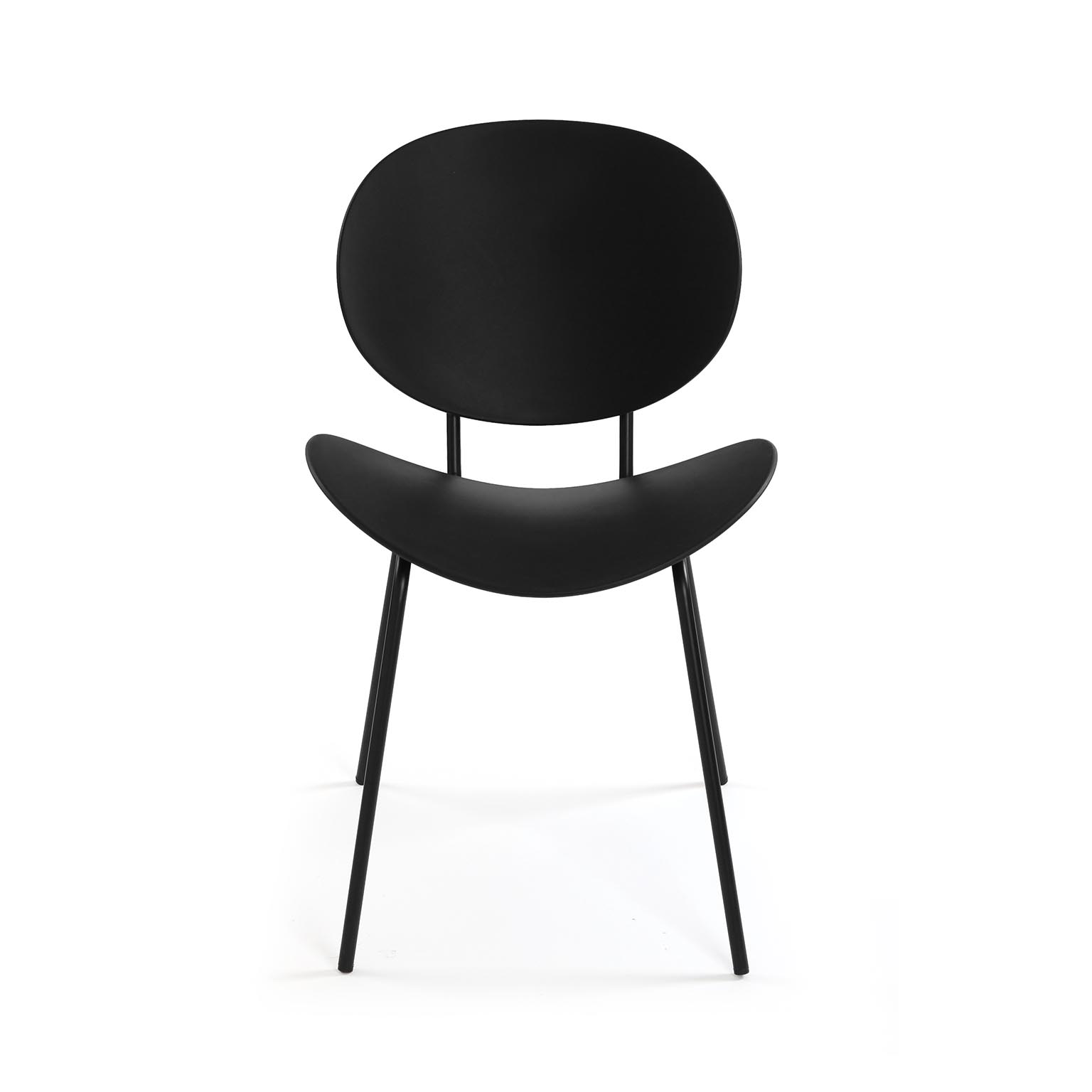 SILLA NEKO EN COLOR NEGRO 50X55X79,5CM 2