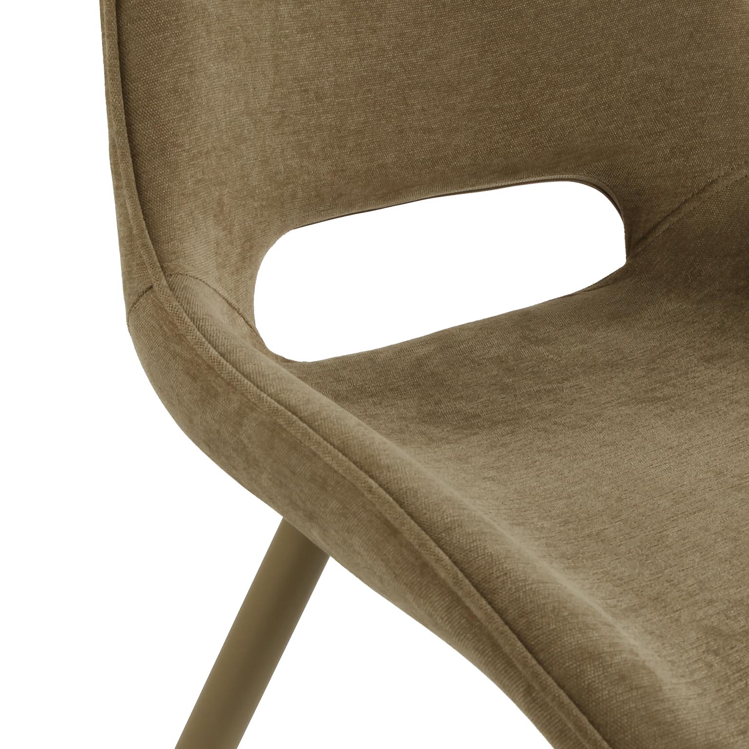SILLA TAPIZADA NILO BEIGE 50X61,5X86CM 4