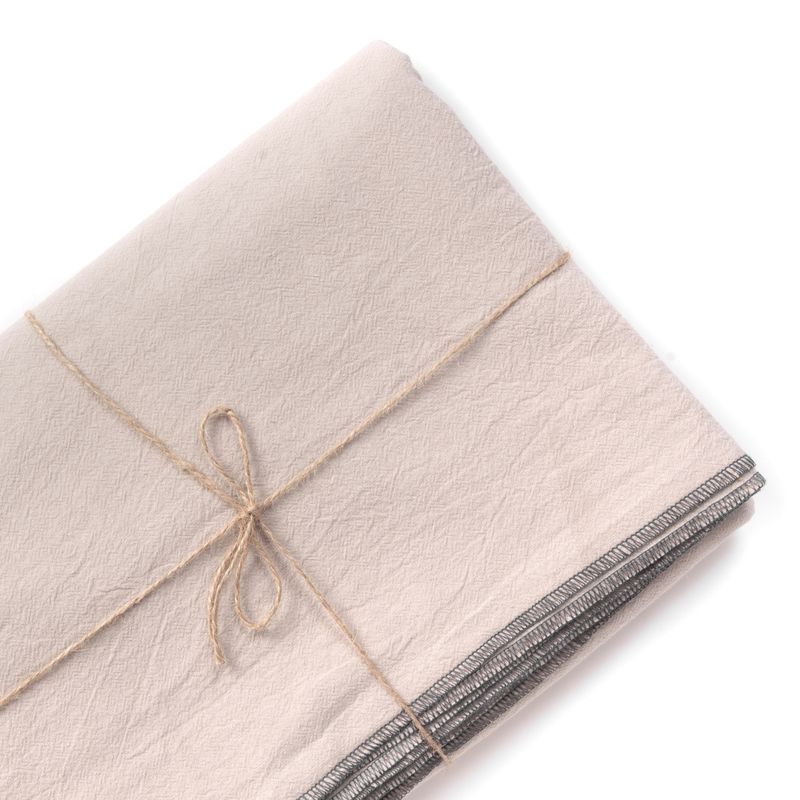 MANTEL 140X25CM BEIGE