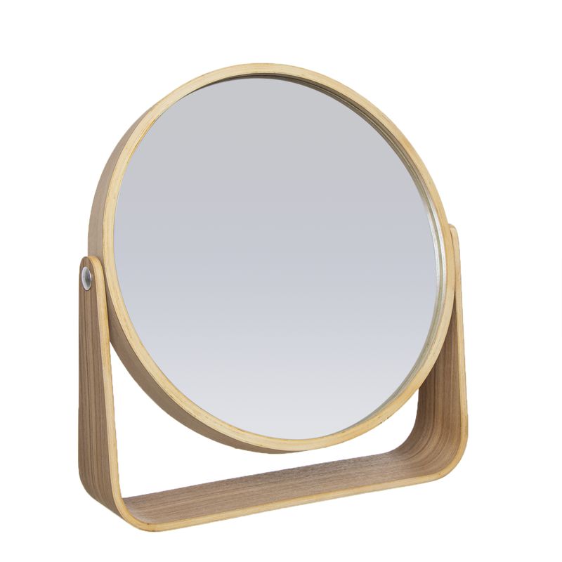 ESPEJO SOBREMESA 44CM MADERA