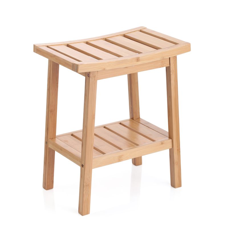 TABURETE BAMBU 39.5X25X46CM