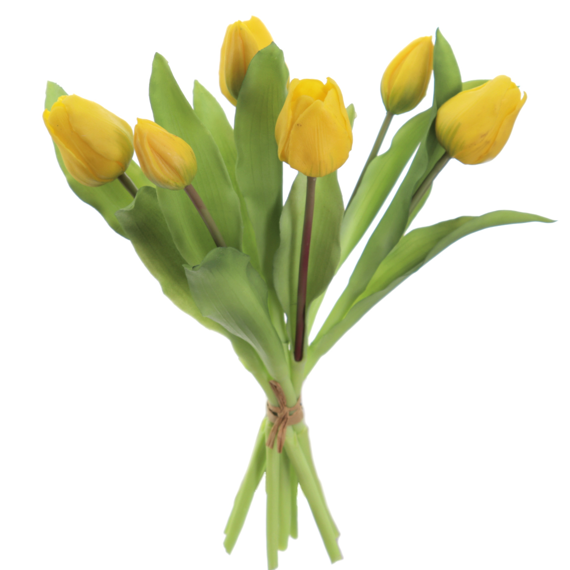 ATADO TULIPANES AMARILLO 30CM