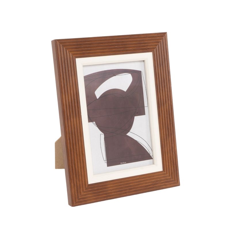 PORTAFOTOS 10X15 BICOLOR WENGUE 16.2x1.6x21.2cm