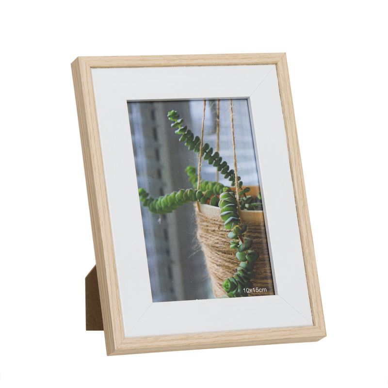 PORTAFOTOS 10X15 BLANCO/NATURAL